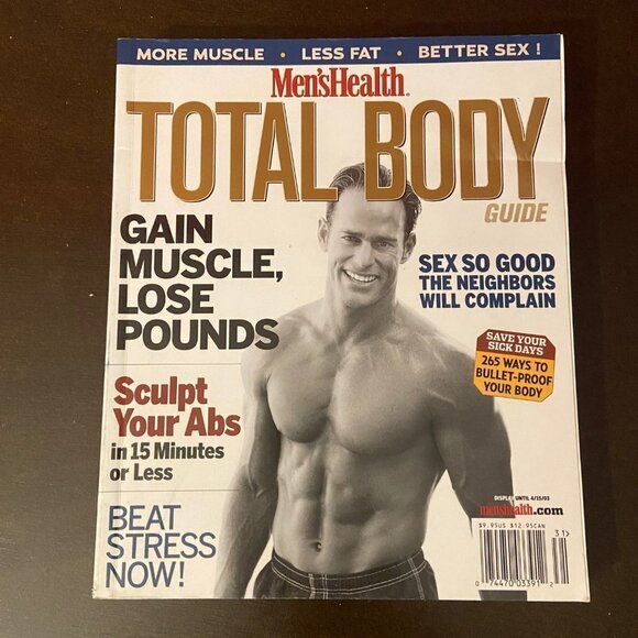 ⭐4 FOR $20⭐ Men's Health Total Nutrition and Total Body Guides - Picture 3 of 4